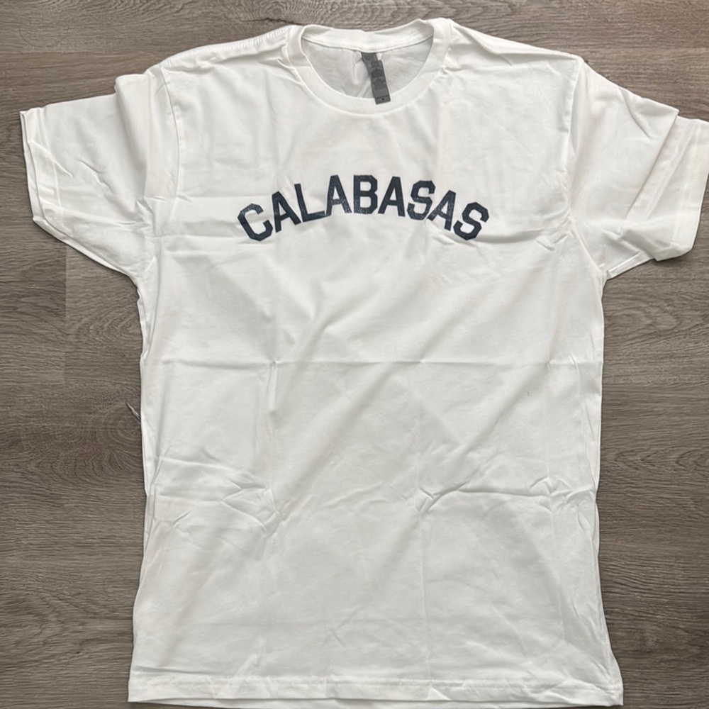 White Short Sleeve Crew Neck Tee